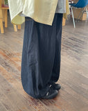 Kituri Summer Raw Denim Balloon Wide Pants