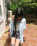 Awning Flower Roll-up Shorts