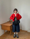 Rockella Summer Linen Round Cardigan