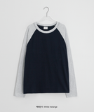 [Unisex] Teln Raglan Overfit Long Sleeve Tee