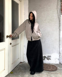 Makin Stud Two-Way Brushed Hood Zip-Up