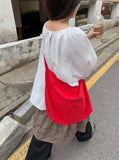 Betel Layered Check Midi Skirt