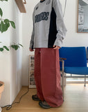 Sinf Strap Color Wide Pants