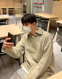 Koi half zip-up knit