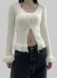 Vuan Fringe Cardigan