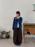 Frant Cargo Banding Wide Pants