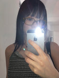 [Blue Light Blocking] Peto Geek Chic Bold Square Frame Glasses