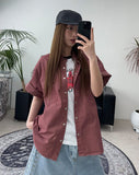 Tay Vintage Work Short Sleeve Shirt