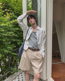 Pia Linen Half Pants