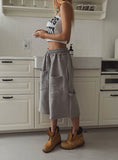 Dido Keyring Reverse Carpenter Bermuda Pants