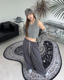 Ekan Wide Pintuck Sweatpants