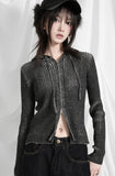 Grave Knit Zip-Up