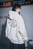 Always together Embroidered Hoodie
