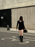Knit Strap Shorts