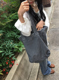Kae Vintage Washing Big Shoulder Bag