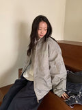 [unisex] Penpurb Quilted Over Flight Jumper