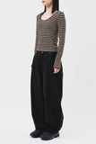 (W) Heart Work Wide Pants