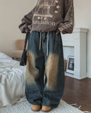 Poco Carpenter Washing Balloon Denim Pants