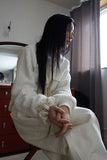 pleats satin hairband