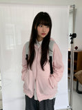 [unisex] Shikyo Waffle Two-Way Over Hood Zip-Up