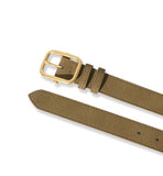 Cloney Square Leather Belt