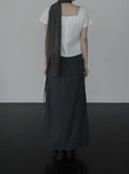 E-Sen Layered Wrap Skirt