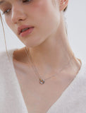 Orbit Silver (C) Liang Necklace