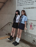 Ditto Slit Stripe Skirt Pants