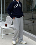 Grass New York Zip-Up Knit