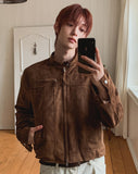 Lenitz Biker Suede Jacket