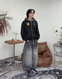 Kael Emblem Jersey Zip-up