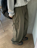 [BAONHAUS] Kimmins Ribbon Banding Cargo Pants