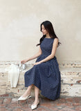 Mollian Dot Sleeveless One Piece