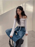 Tide Eyelet Cardigan Set
