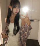 Sweetie Western Pocket Checkered Shirt