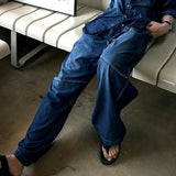 Line Brush Wide Denim