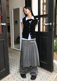 STRIPE PLEATS SK/PT
