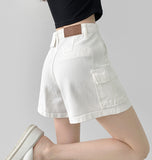 Pocket Cargo Feminine Cotton Shorts