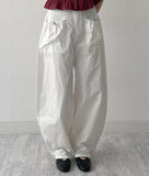 Stopper Cotton Balloon Wide Pants