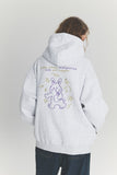 Lucky Step Embroidered Hoodie