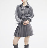 Bonnie Two Way Ribbon Zip-Up