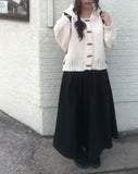 Renee Duffle Hood Knit Cardigan