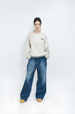 Brush Wide Denim Pants