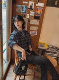 Cheek Black Washing Bootcut Denim