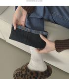 Heat Brushed Classic Banding Span Basic Denim Pants