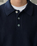 Pine washable collar knit