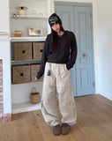 Caviel D-ring Work Cotton Pants