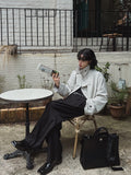 Leon cropped trench jacket