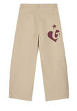 HEART G Cotton Wide Pants