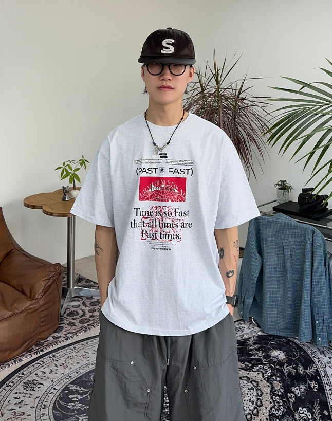 【SATIIIZ】Fast Self Washing T-Shirt SATIIIZ (サティーズ) - ファーストセルフウォッシュ加工Tシャツ